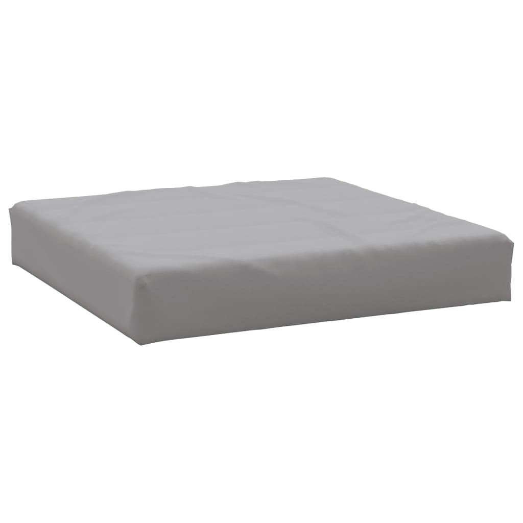 Palettenkissen 3-tlg. Grau Oxford-Gewebe