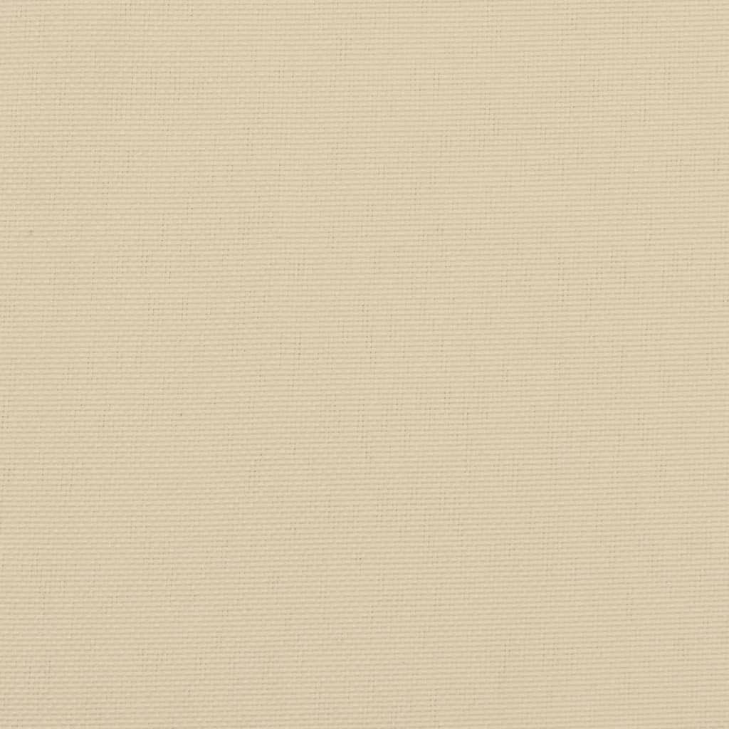 Palettenkissen 3-tlg. Beige Oxford-Gewebe