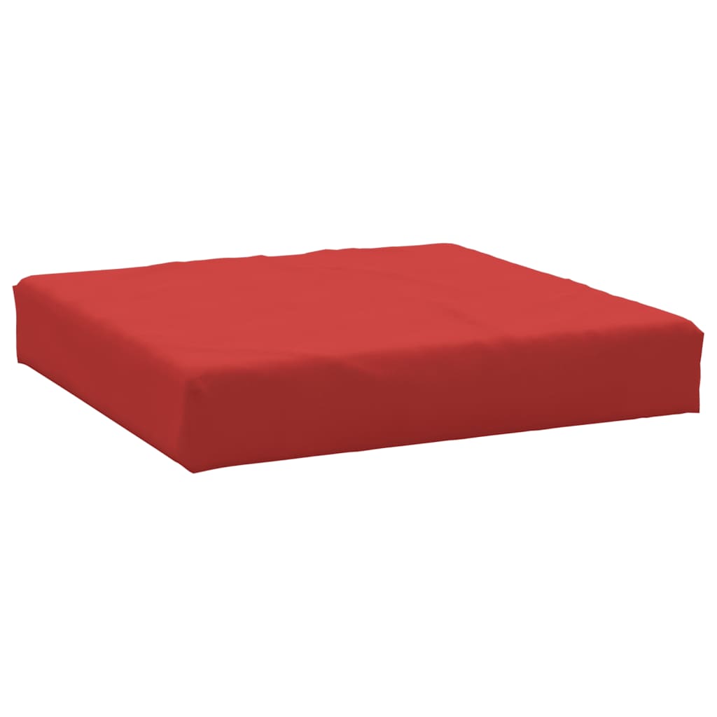 Palettenkissen 3-tlg. Rot Oxford-Gewebe