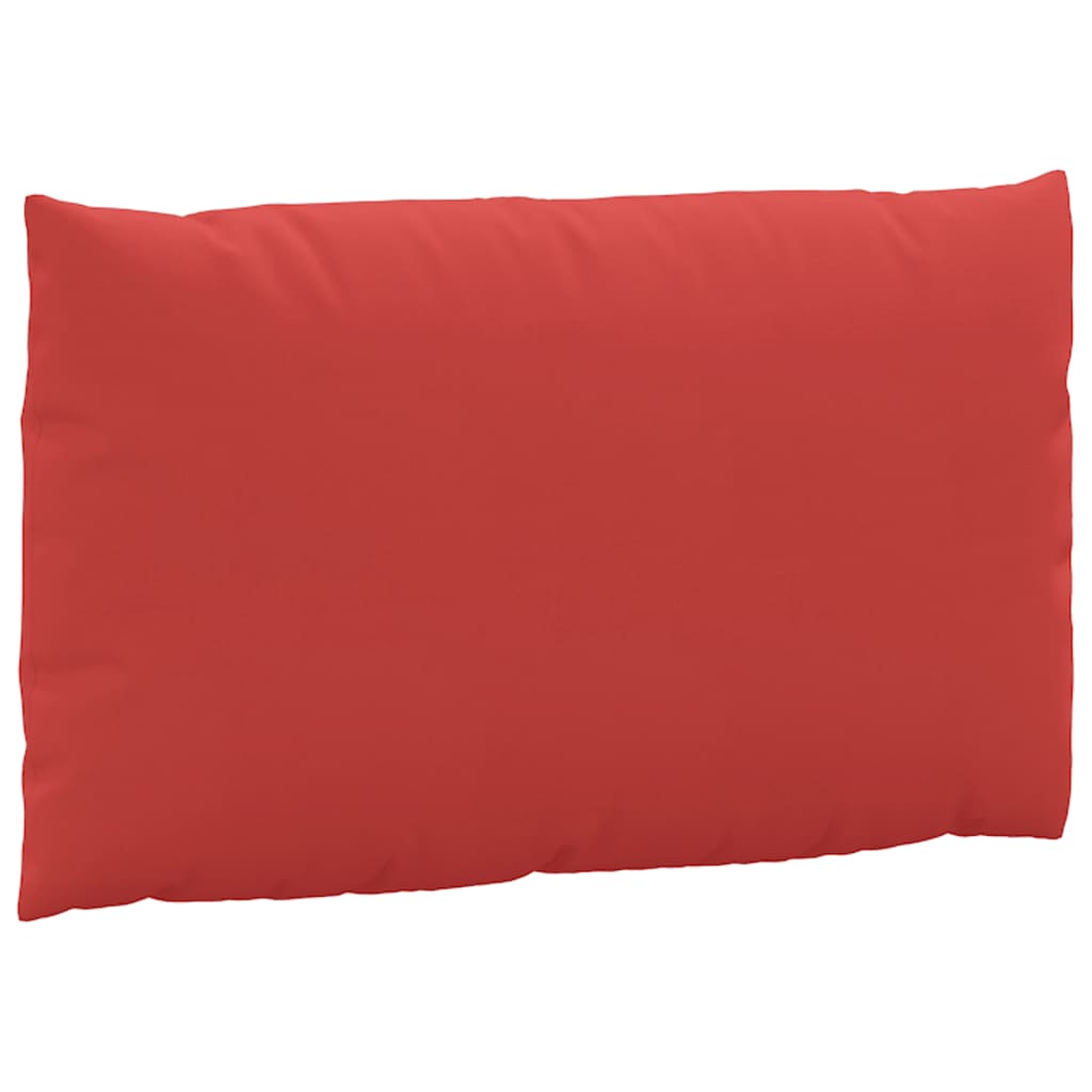 Palettenkissen 3-tlg. Rot Oxford-Gewebe