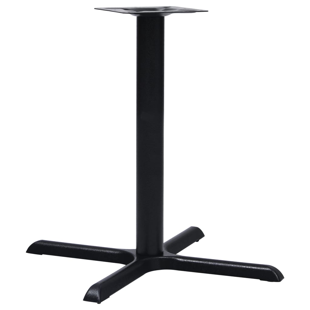 Bistrotisch-Gestell Schwarz 76x76x72 cm Gusseisen