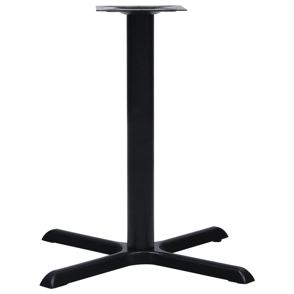 Bistrotisch-Gestell Schwarz 76x76x72 cm Gusseisen