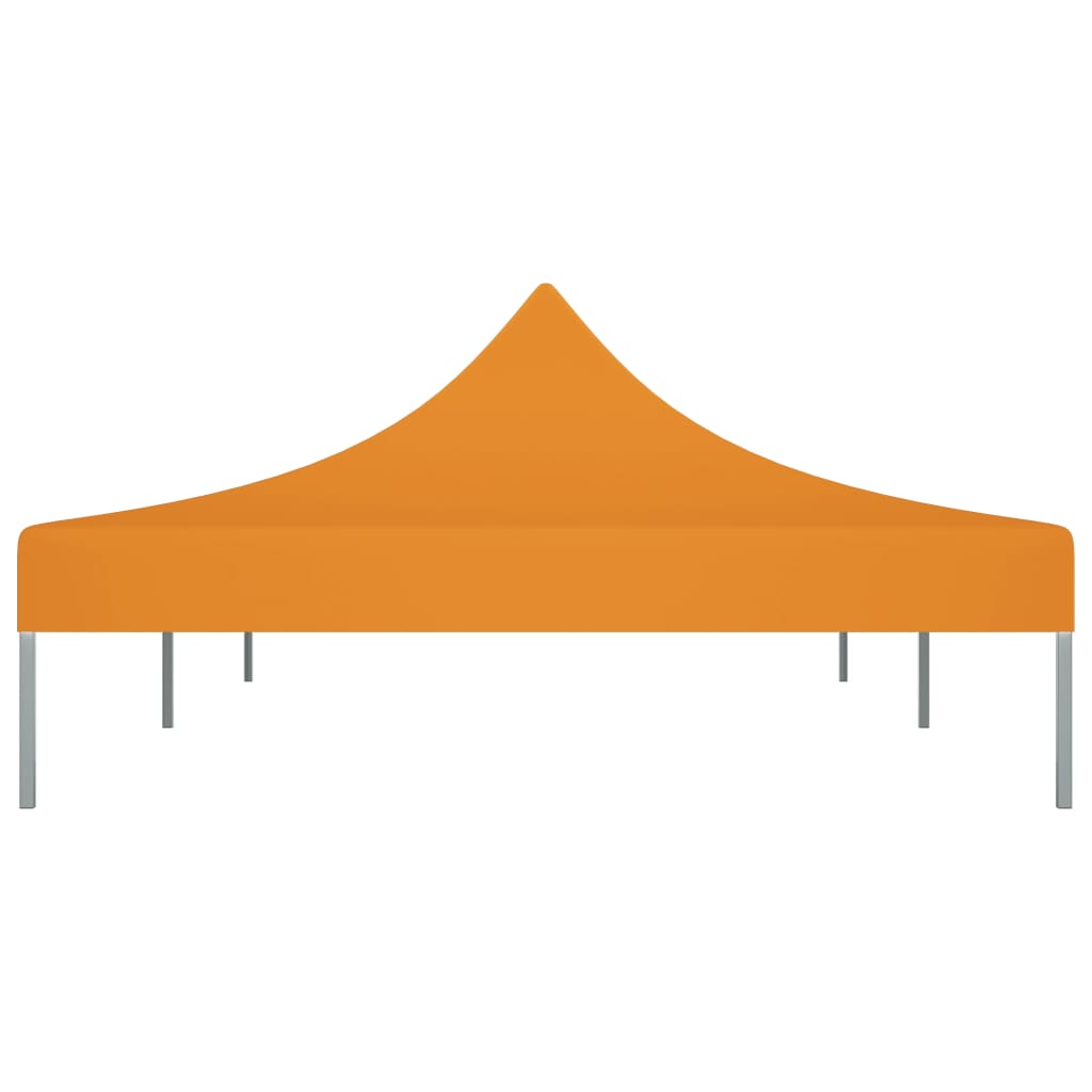 Partyzelt-Dach 6x3 m Orange 270 g/m²
