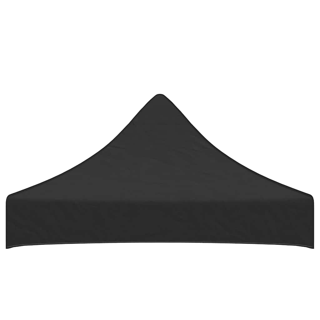 Partyzelt-Dach 2x2 m Schwarz 270 g/m²