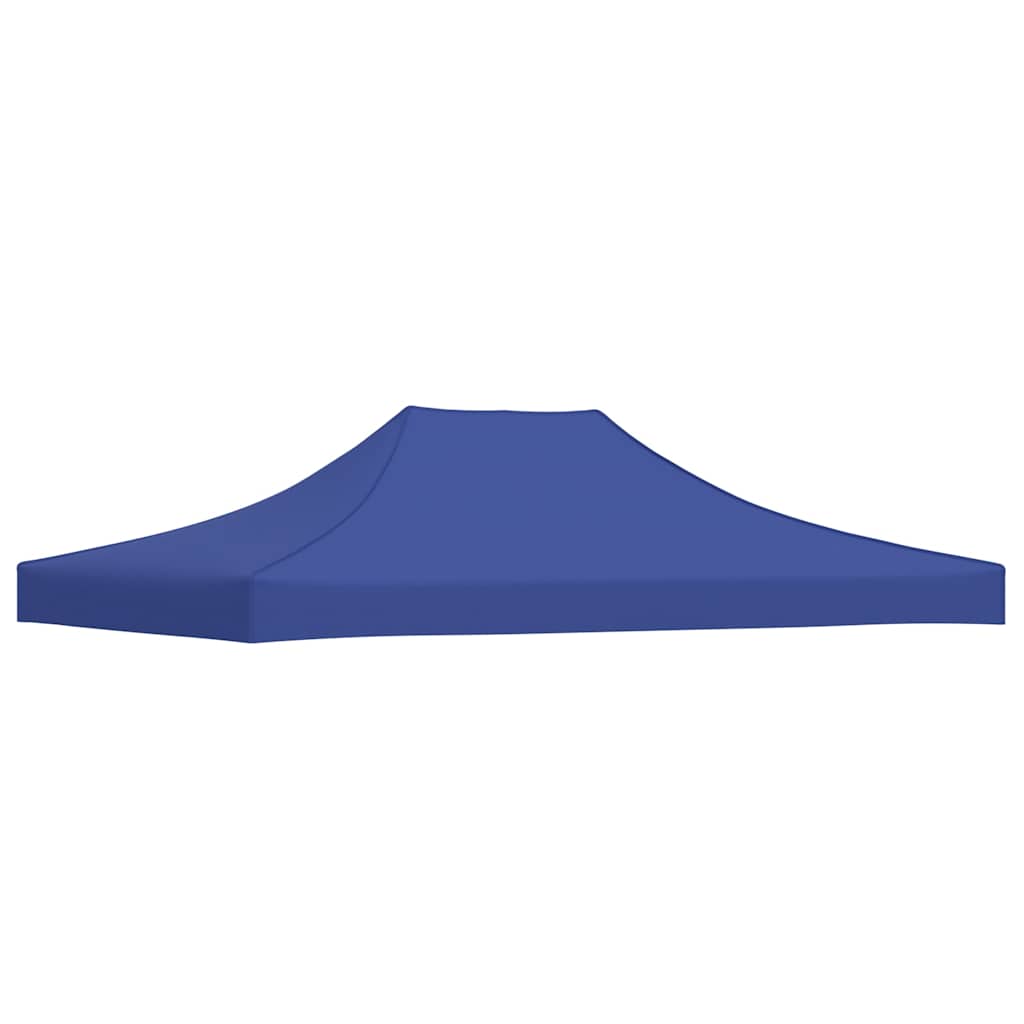 Partyzelt-Dach 4x3 m Blau 270 g/m²