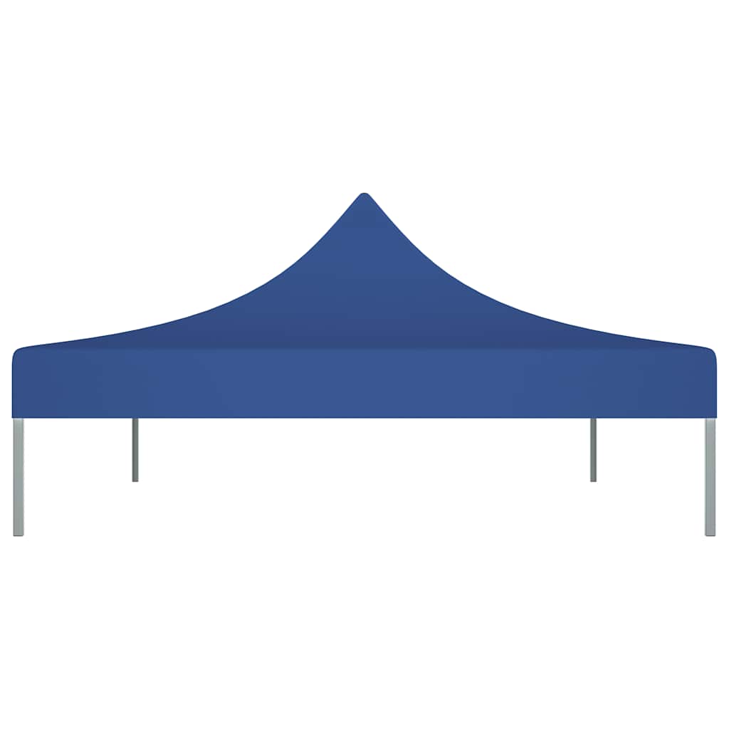 Partyzelt-Dach 4x3 m Blau 270 g/m²