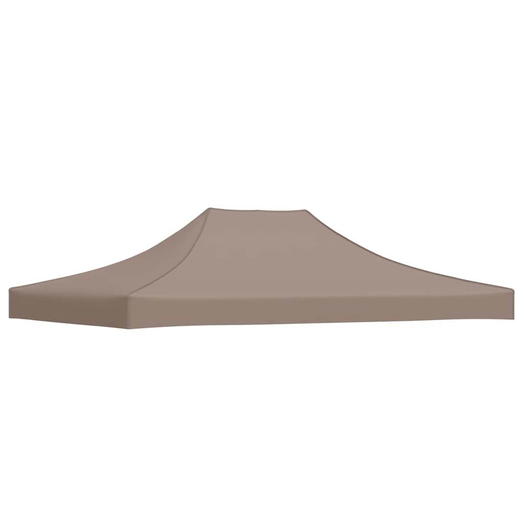 Partyzelt-Dach 4,5x3 m Taupe 270 g/m²