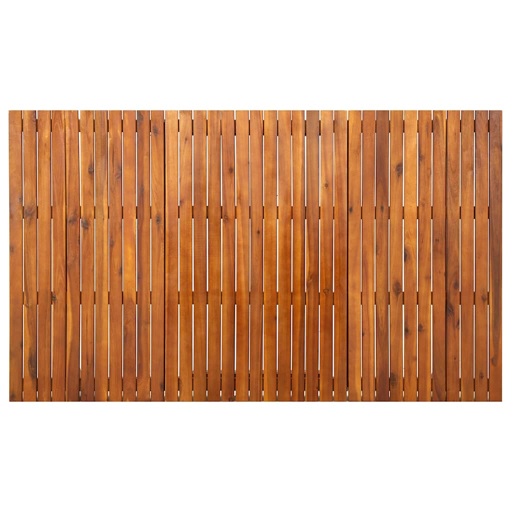 7-teiliges Garten-Ess-Set 150 x 90 cm Massivholz Akazie