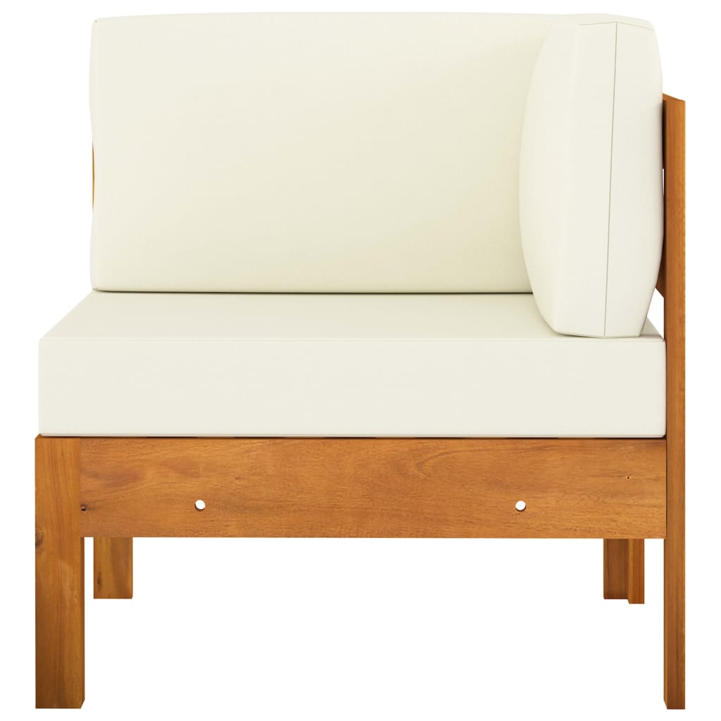 8-teiliges Garten-Lounge-Set mit Kissen 100 x 60 cm Akazienholz