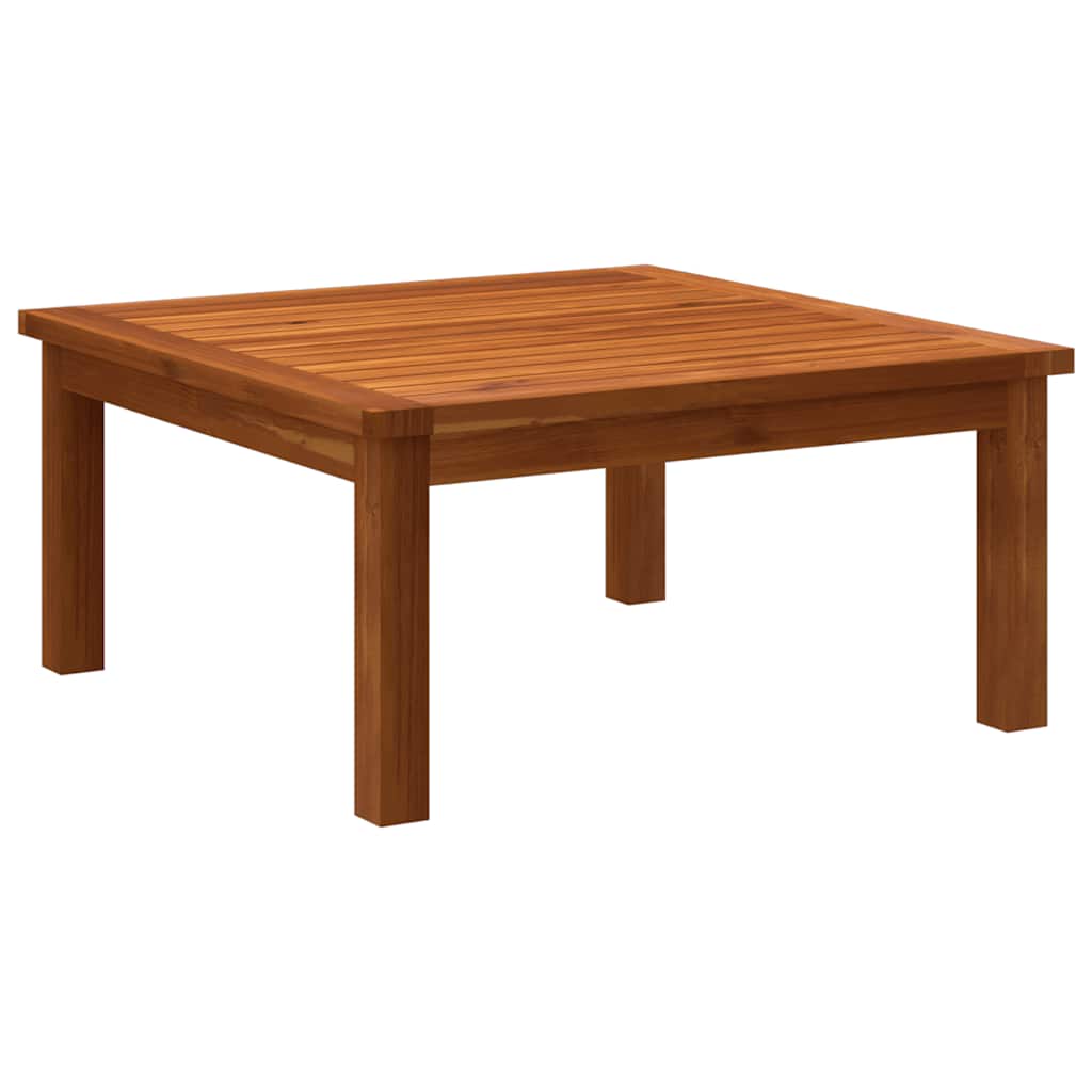 2-teiliges Garten-Lounge-Set mit Kissen Holz Akazie & Seil