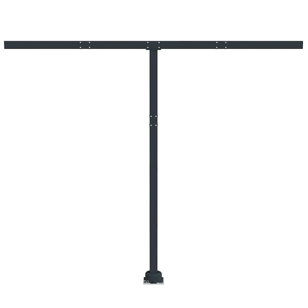 Stützen für Markisen Anthrazit 300x245 cm Eisen
