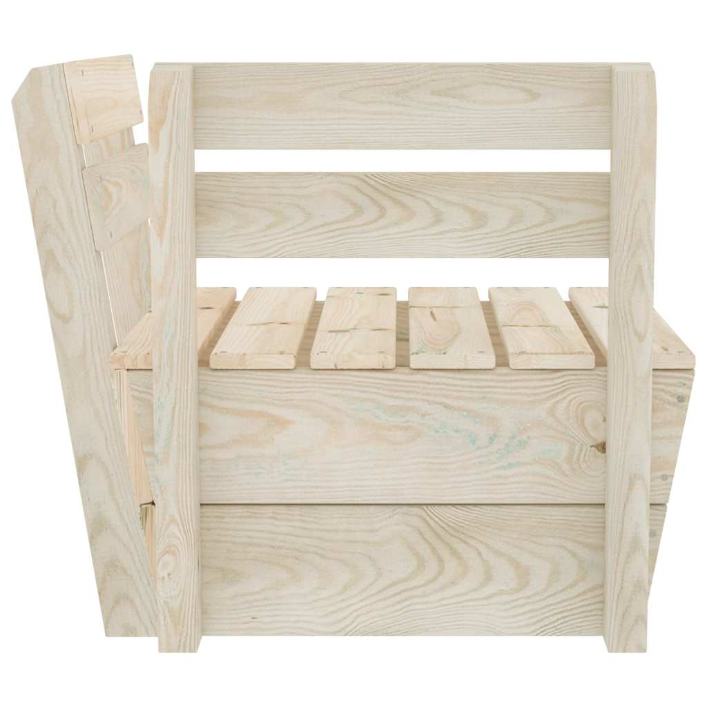 Ecksofa Modular Fichtenholz Imprägniert