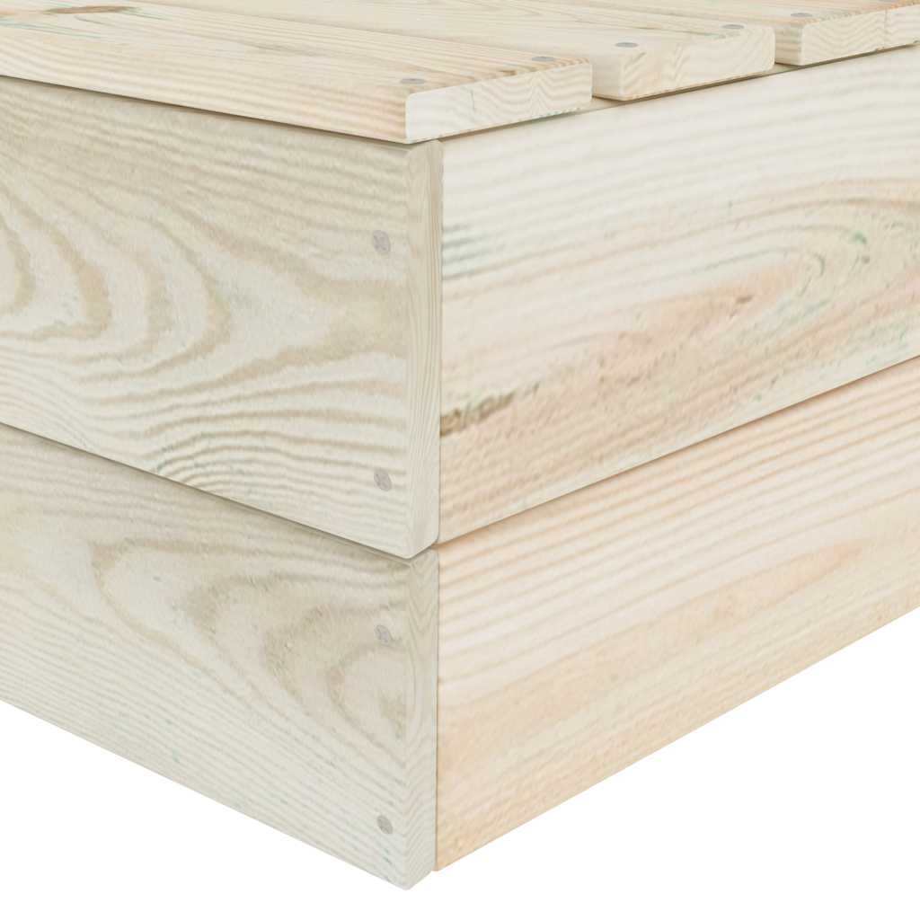 Ecksofa Modular Fichtenholz Imprägniert