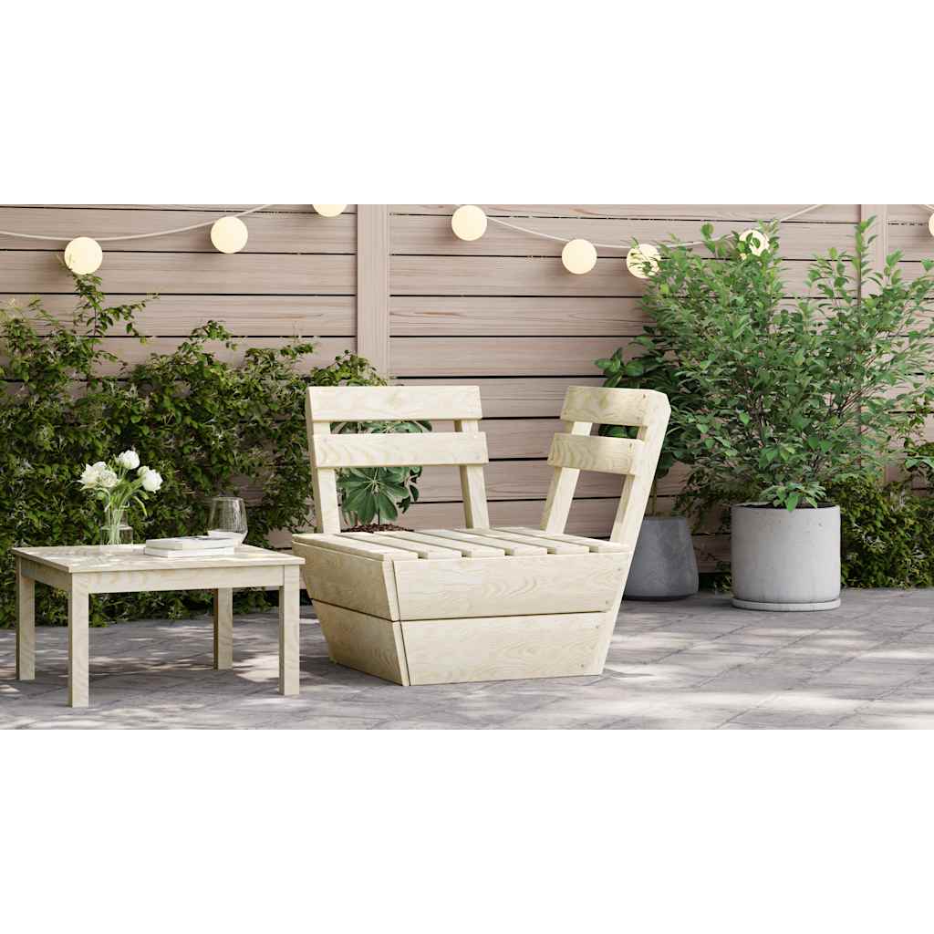 Ecksofa Modular Fichtenholz Imprägniert