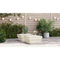 Gartentische 2 Stk. 60x60x30 cm Imprägniertes Fichtenholz