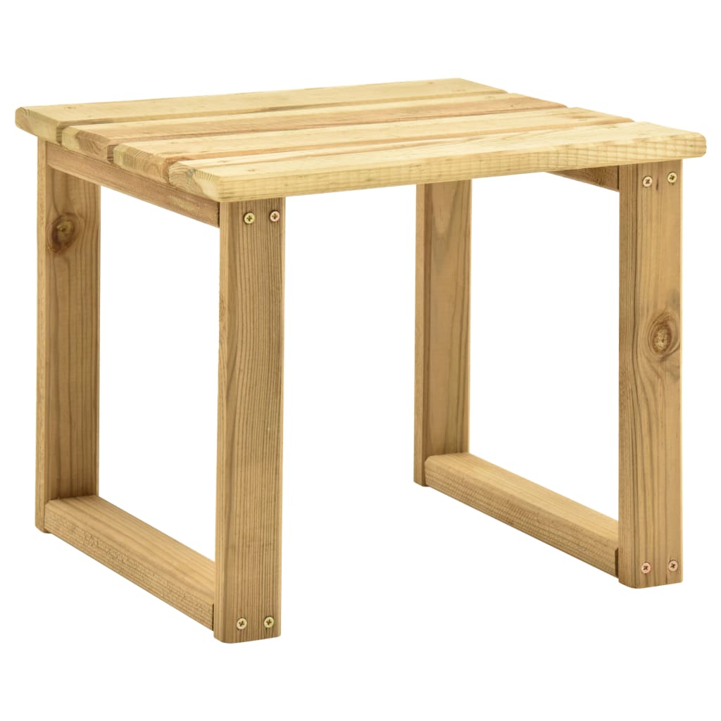 Tisch für Sonnenliege 30x30x26 cm Imprägniertes Kiefernholz