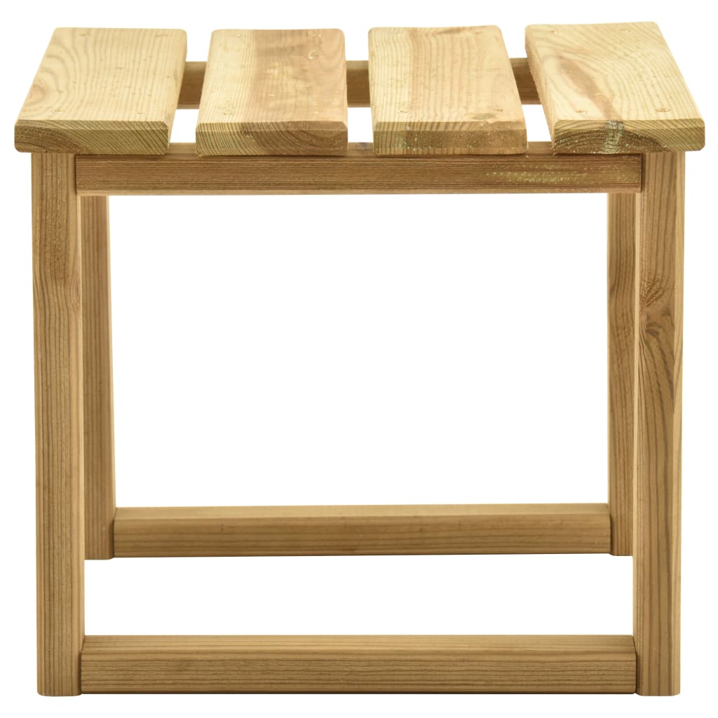 Tisch für Sonnenliege 30x30x26 cm Imprägniertes Kiefernholz