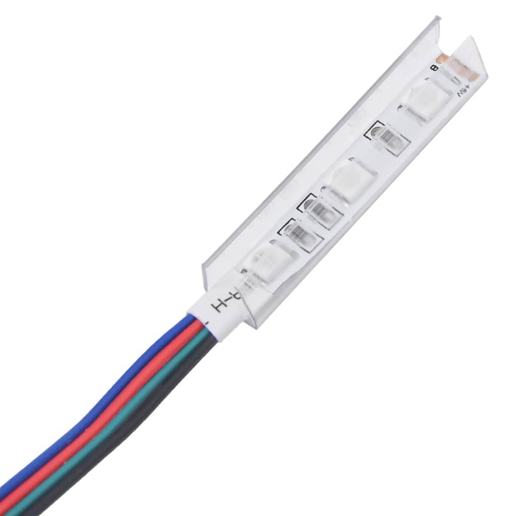 TV-Schrank mit LED-Leuchten Schwarz 135x39x30 cm