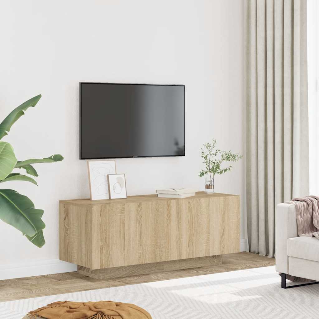 TV-Schrank Sonoma-Eiche 100x35x40 cm Holzwerkstoff