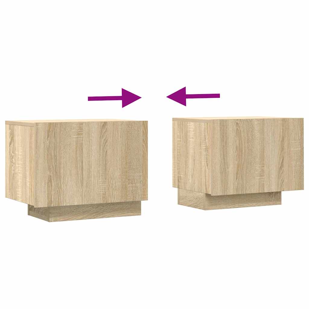 TV-Schrank Sonoma-Eiche 100x35x40 cm Holzwerkstoff