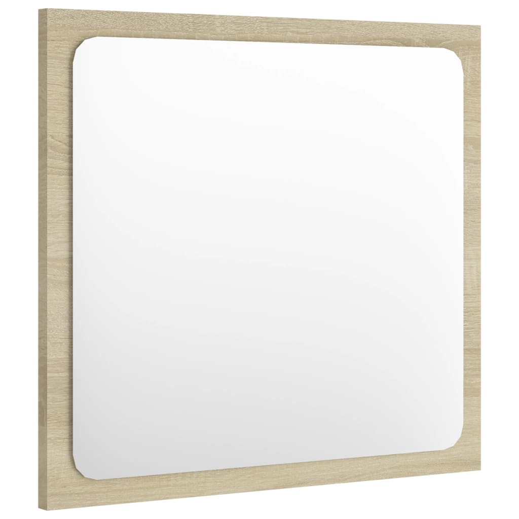Badspiegel Sonoma-Eiche 40x1,5x37 cm Holzwerkstoff