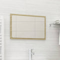 Badspiegel Sonoma-Eiche 60x1,5x37 cm Holzwerkstoff