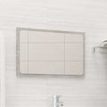Badspiegel Betongrau 60x1,5x37 cm Holzwerkstoff