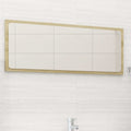 Badspiegel Sonoma-Eiche 90x1,5x37 cm Holzwerkstoff