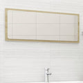 Badspiegel Sonoma-Eiche 100x1,5x37 cm Holzwerkstoff