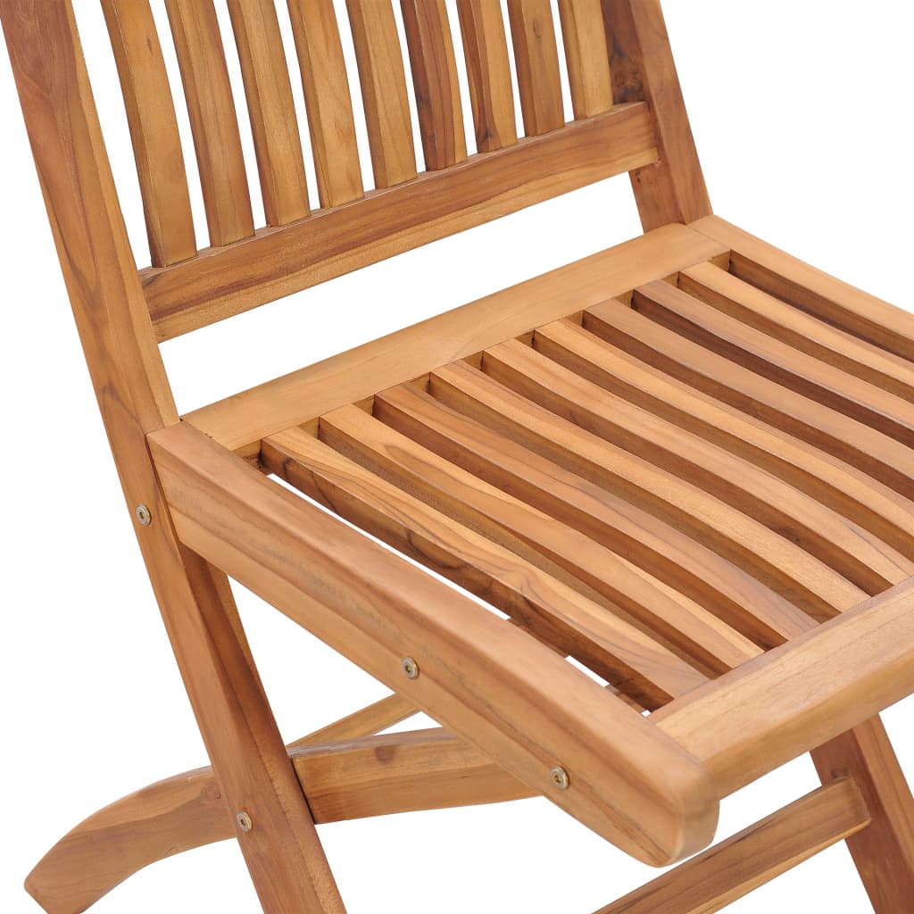 9-tlg. Garten-Essgruppe Massivholz Teak