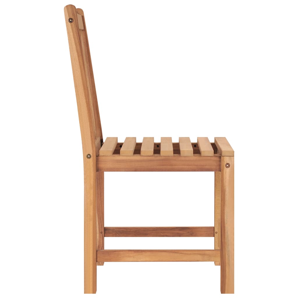 7-teiliges Garten-Ess-Set 150 x 90 cm Massivholz Teak