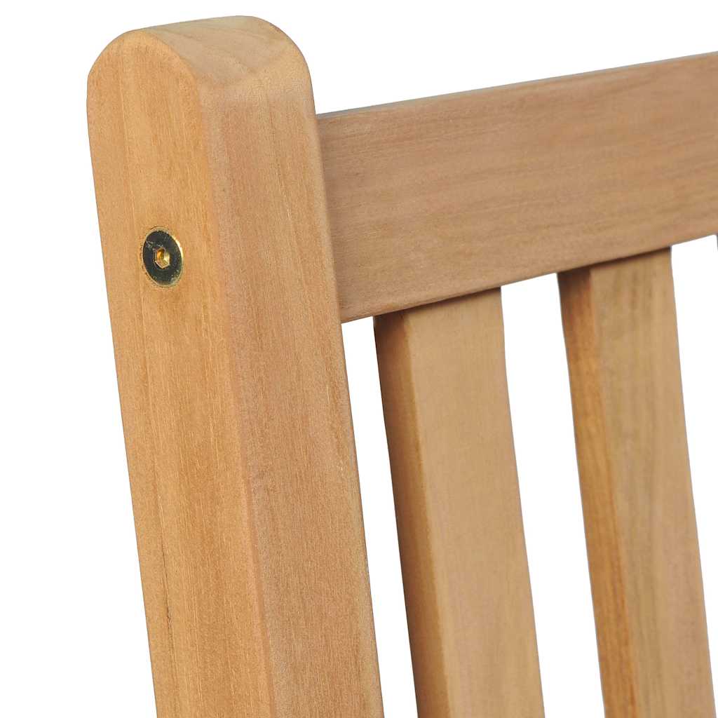 7-teiliges Garten-Ess-Set 150 x 90 cm Massivholz Teak