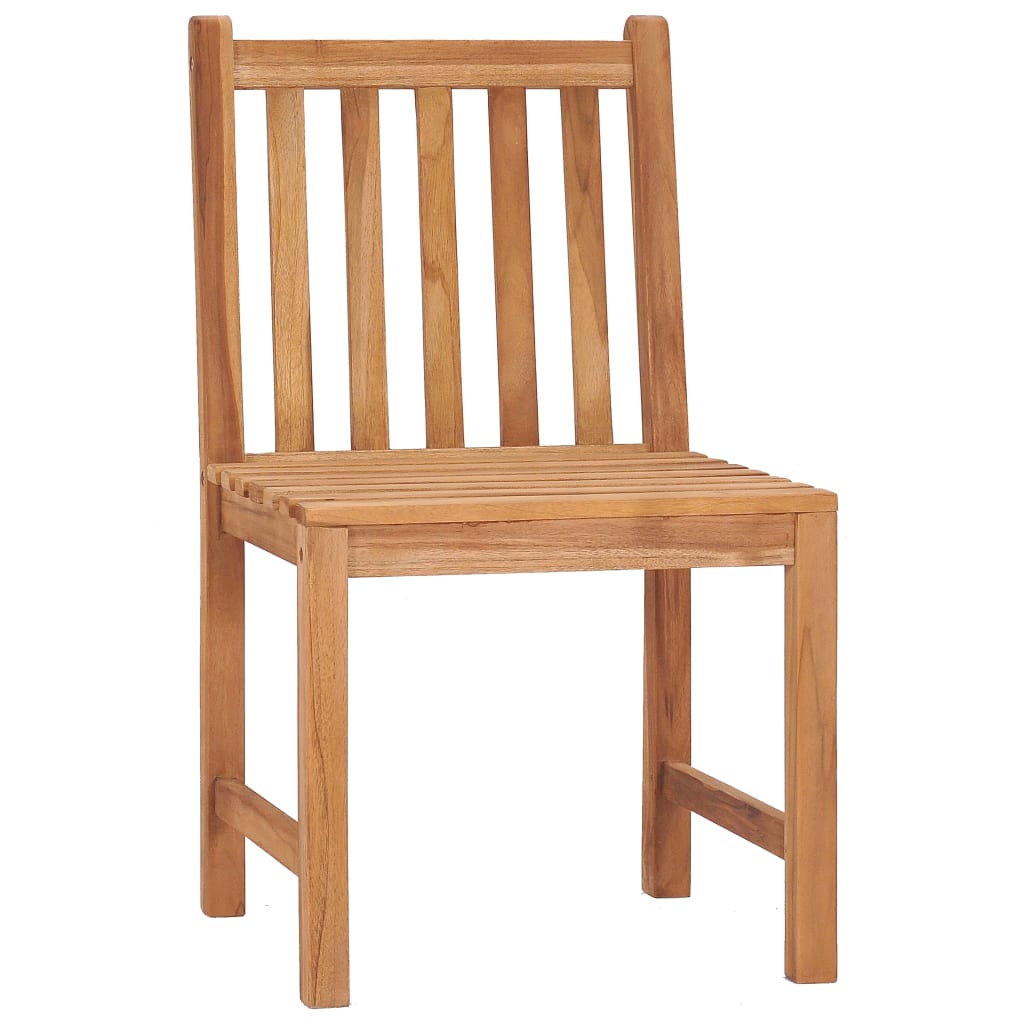 7-teiliges Garten-Ess-Set 160 x 80 cm Massivholz Teak