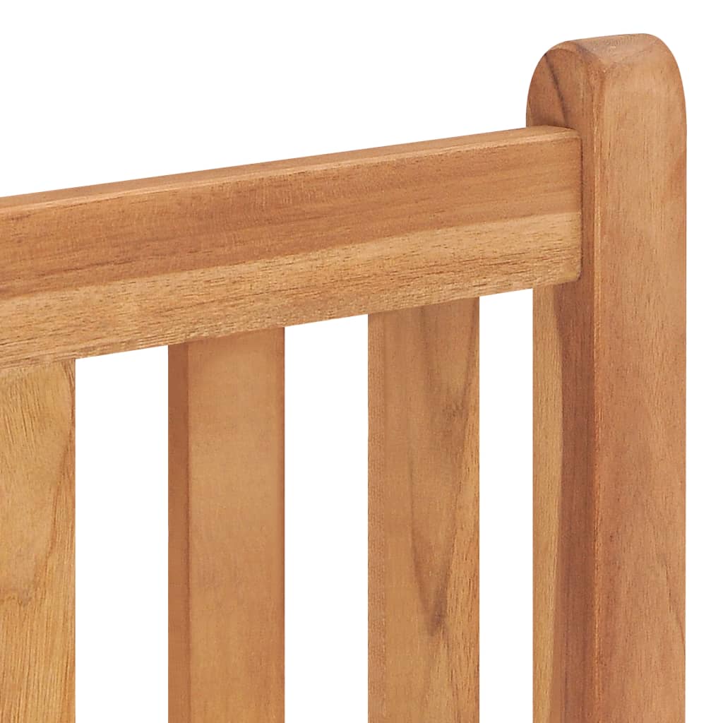 9-teiliges Garten-Ess-Set 200 x 100 cm Massivholz Teak