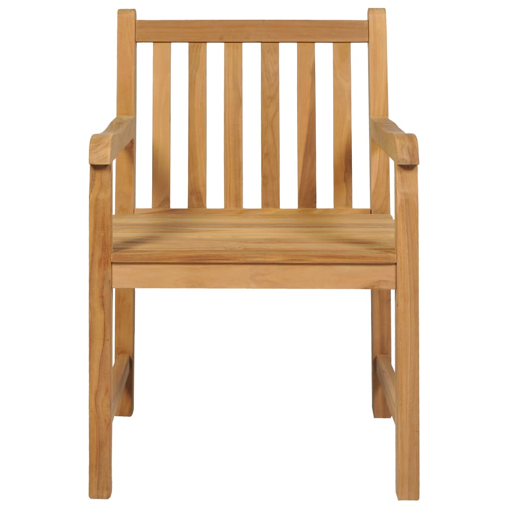 9-teiliges Garten-Ess-Set 200 x 100 cm Massivholz Teak