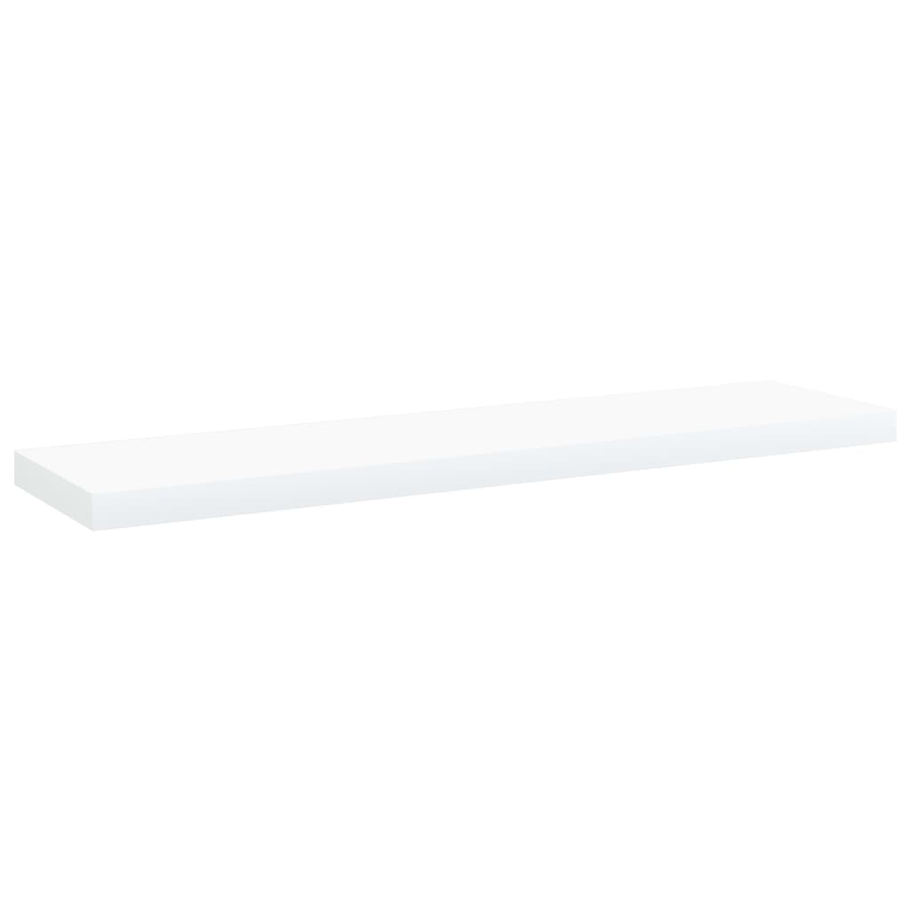 Bücherregal-Bretter 8 Stk. Weiß 40x10x1,5 cm Holzwerkstoff