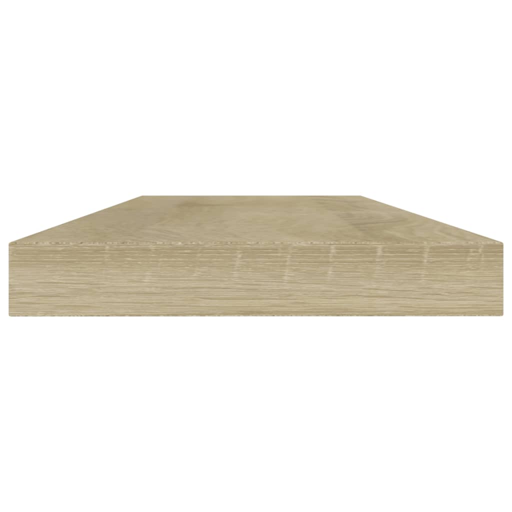 Bücherregal-Bretter 8 Stk. Sonoma-Eiche 40x10x1,5 cm