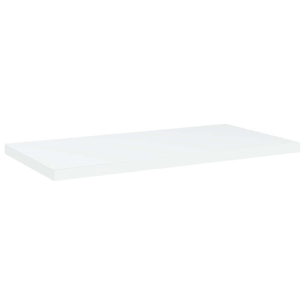 Bücherregal-Bretter 8 Stk. Weiß 40x20x1,5 cm Holzwerkstoff