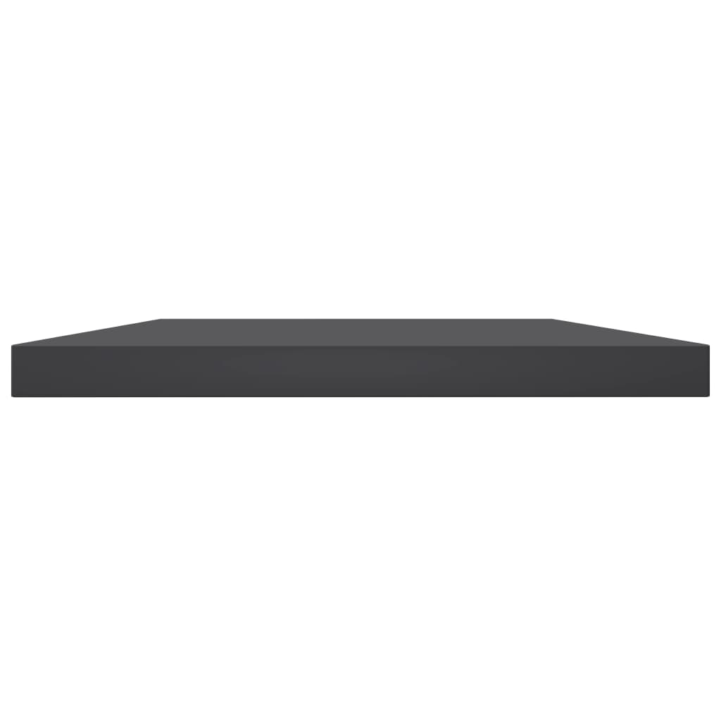 Bücherregal-Bretter 4 Stk. Grau 40x20x1,5 cm Holzwerkstoff