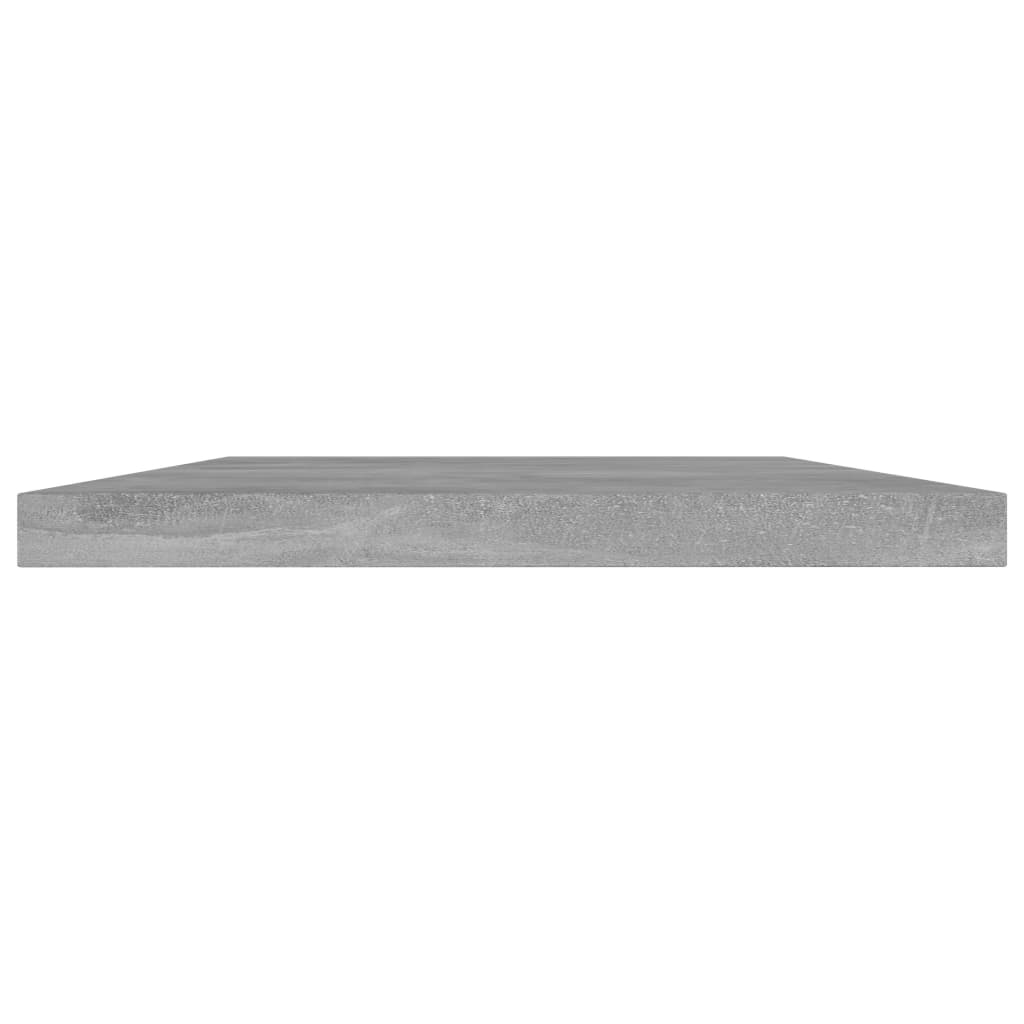 Bücherregal-Bretter 8 Stk. Betongrau 40x20x1,5 cm Holzwerkstoff