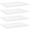 Bücherregal-Bretter 4 Stk. Weiß 40x30x1,5 cm Holzwerkstoff
