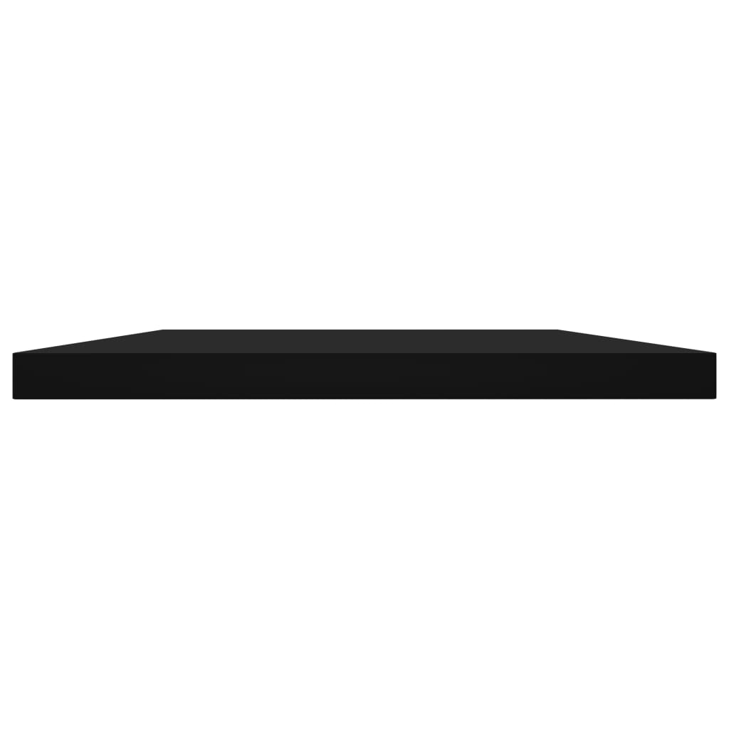 Bücherregal-Bretter 4 Stk. Schwarz 40x30x1,5 cm Holzwerkstoff