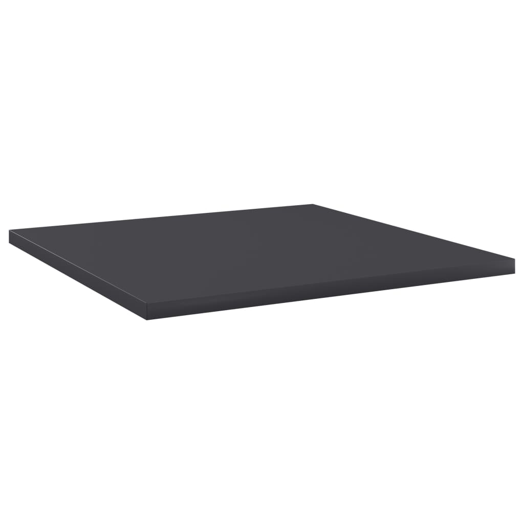 Bücherregal-Bretter 8 Stk. Grau 40x40x1,5 cm Holzwerkstoff