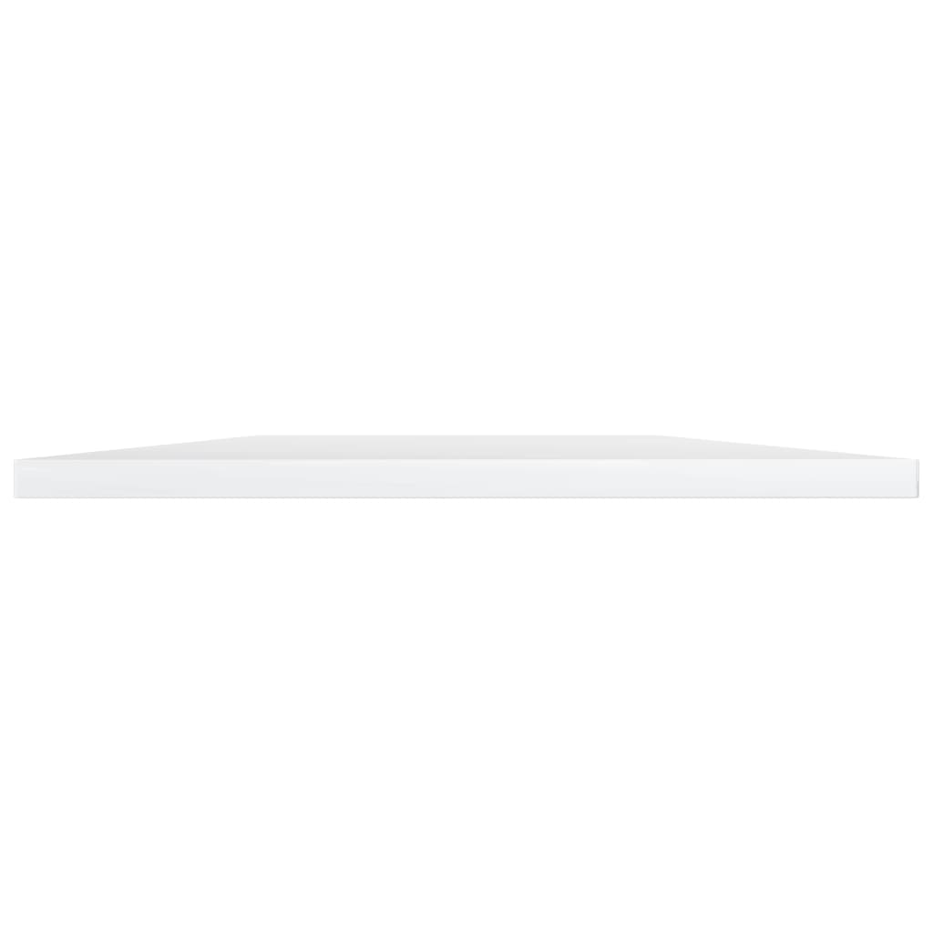 Bücherregal-Bretter 8 Stk. Hochglanz-Weiß 40x40x1,5 cm