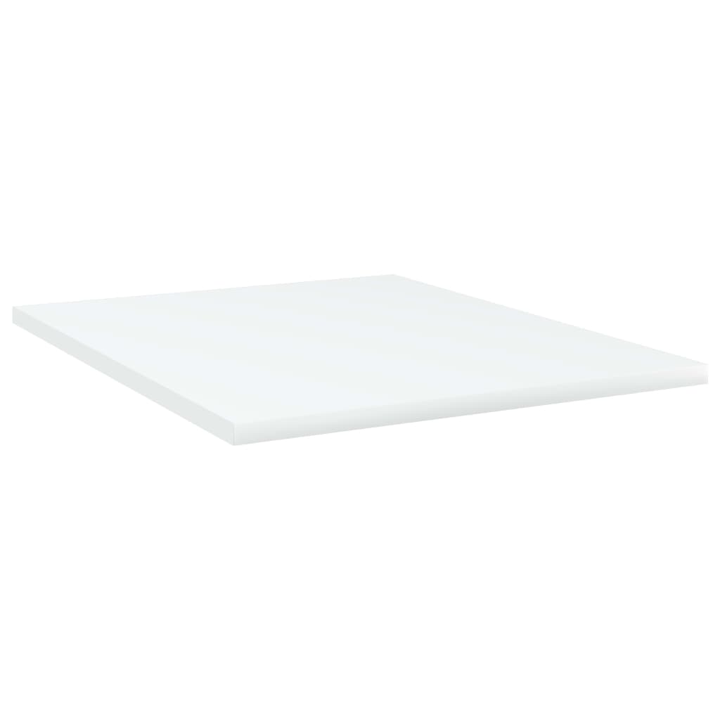 Bücherregal-Bretter 8 Stk. Weiß 40x50x1,5 cm Holzwerkstoff