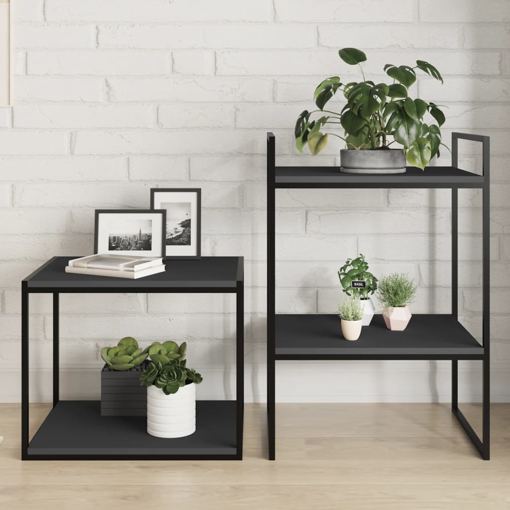 Bücherregal-Bretter 4 Stk. Grau 40x50x1,5 cm Holzwerkstoff