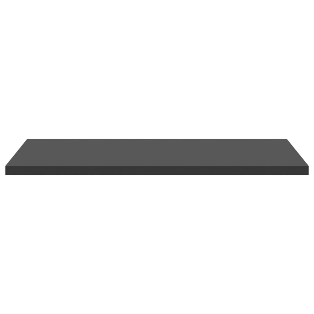 Bücherregal-Bretter 4 Stk. Grau 40x50x1,5 cm Holzwerkstoff