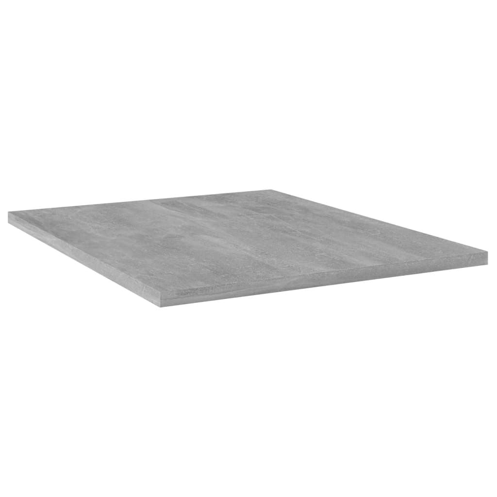 Bücherregal-Bretter 4 Stk. Betongrau 40x50x1,5 cm Holzwerkstoff