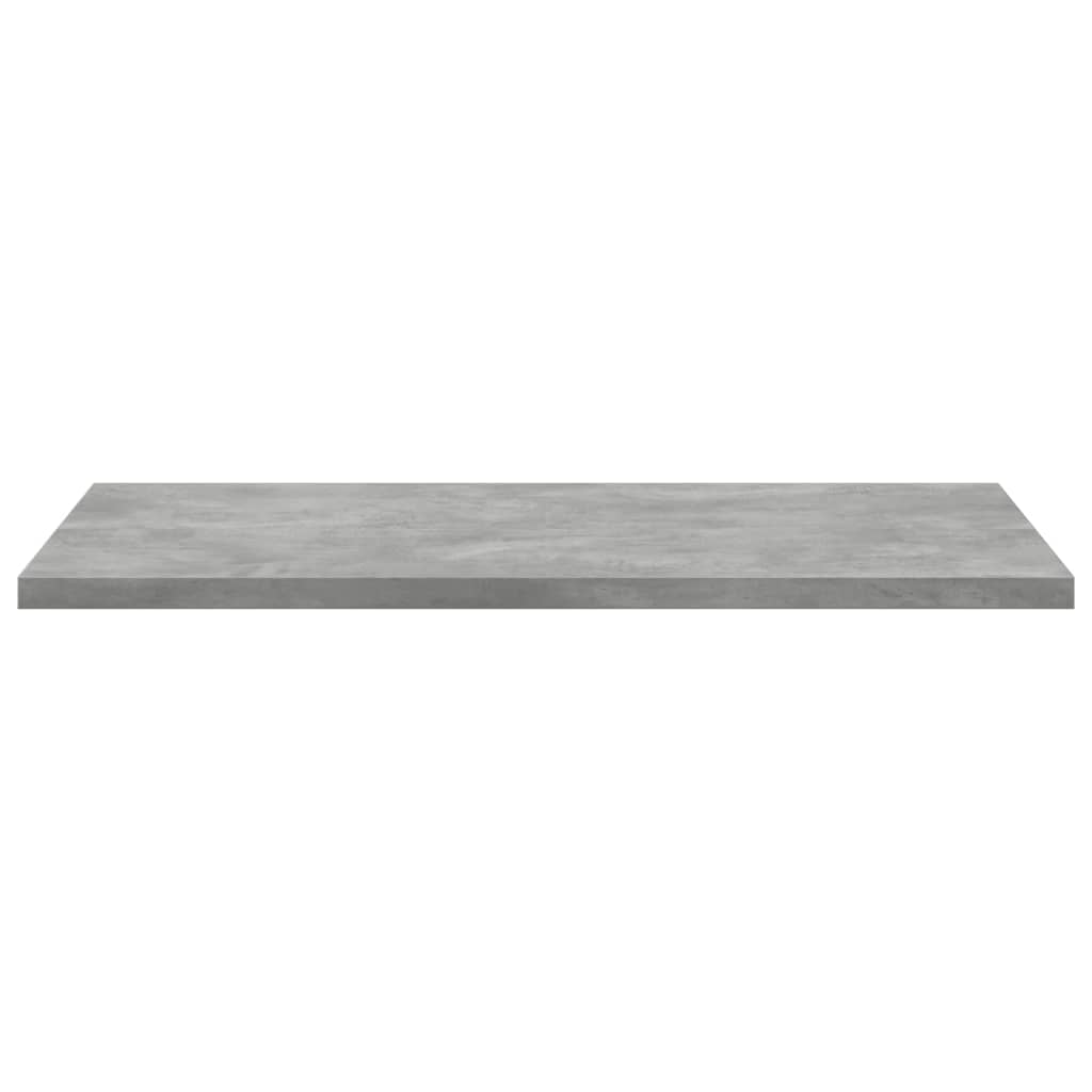 Bücherregal-Bretter 8 Stk. Betongrau 40x50x1,5 cm Holzwerkstoff