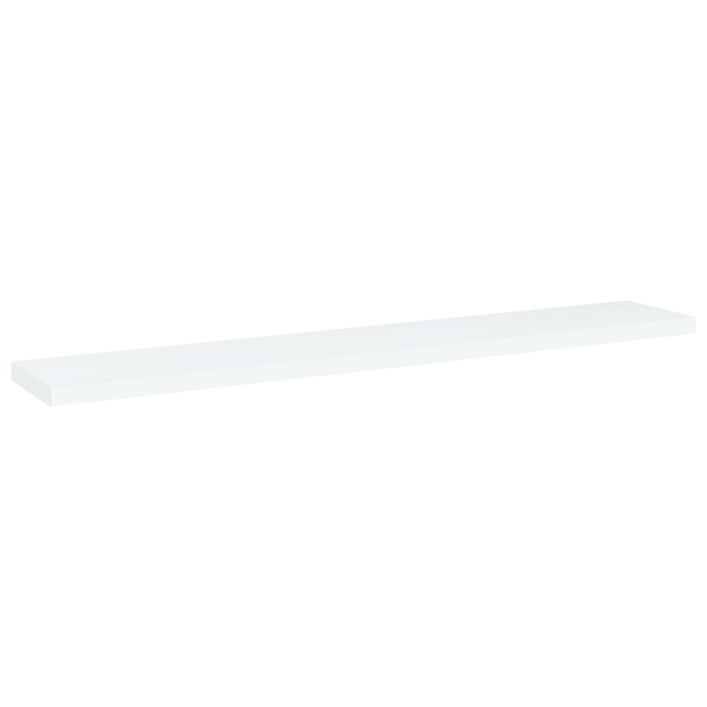 Bücherregal-Bretter 8 Stk. Weiß 60x10x1,5 cm Holzwerkstoff